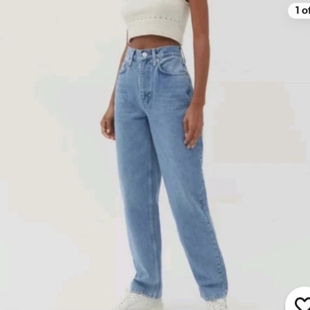 BDG High Rise Light Blue Jeans
